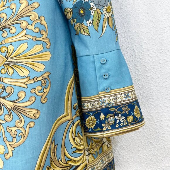 Alemais Cassie Mini Dress in Blue - Picture 10 of 12